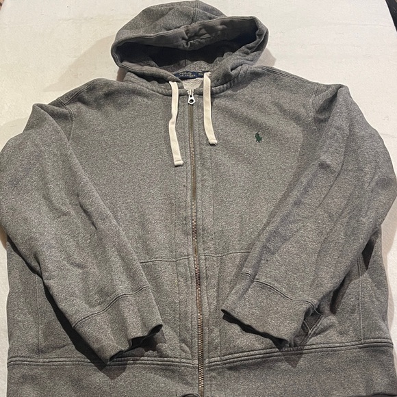 Ralph Lauren Other - Ralph Lauren Gray Zip-Up Sweater Size XXL heavyweight